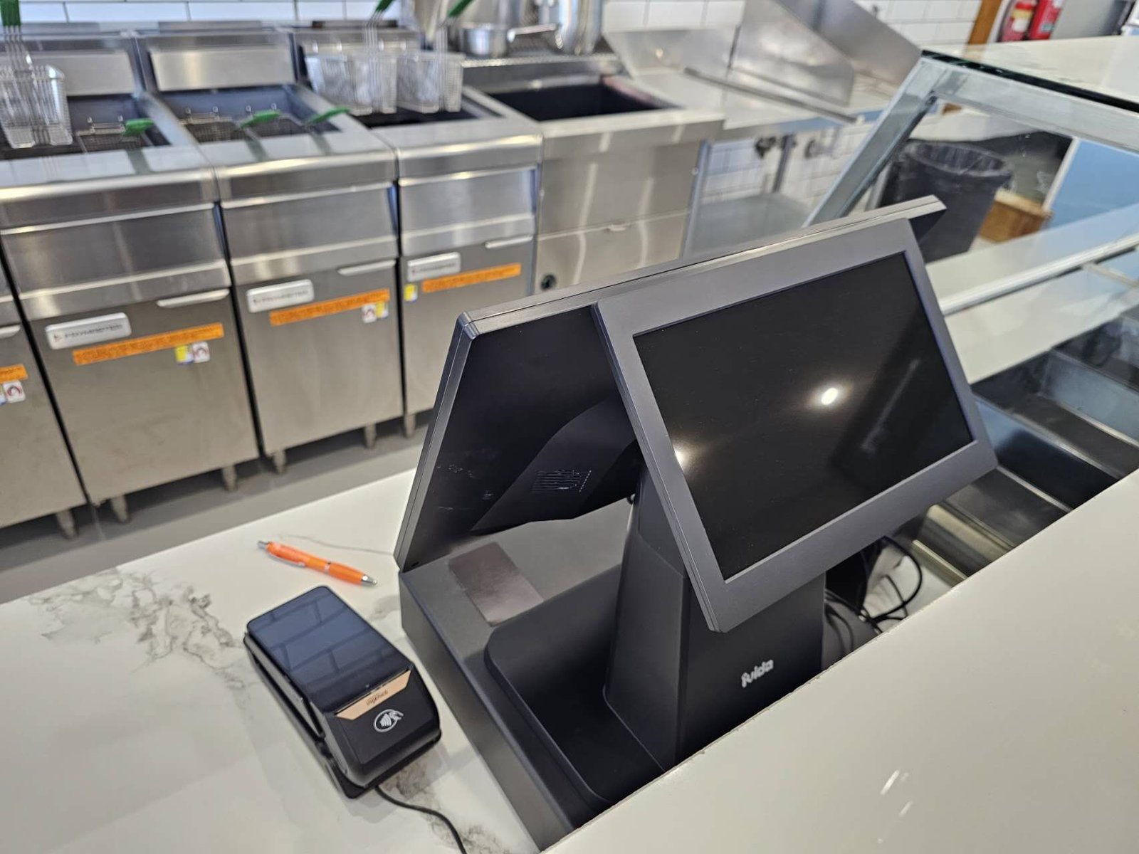 POS Retail Package – 15.6"+10.1" Dual Screen + Printer + Cash Drawer + Tyro No Cost Eftpos Machine - Image 3