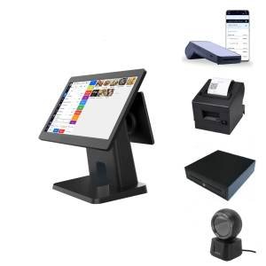 POS Retail Package – 15.6"+10.1" Dual Screen + Printer + Cash Drawer + Tyro No Cost Eftpos Machine