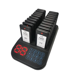Restaurant Pager System with 20x Buzzer, Wireless Coaster Pager System