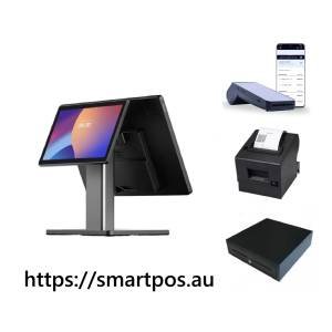 POS Package – Ultra Slim 15.6″ Dual Screen Terminal + Printer + Cash Drawer + Tyro No Cost Eftpos Machine